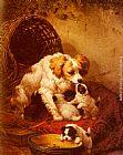 Henriette Ronner-knip Wall Art - The Happy Family